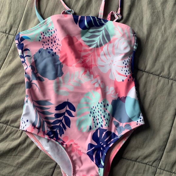 SIZE 100 (3-4Y) Toddler Girls Bathing Suit - Picture 6 of 7